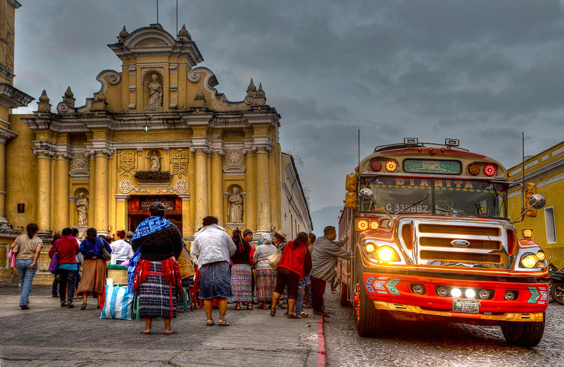 1. Antigua Bus
