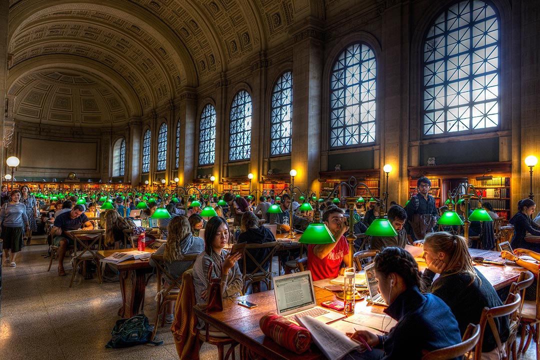 6. Boston Library
