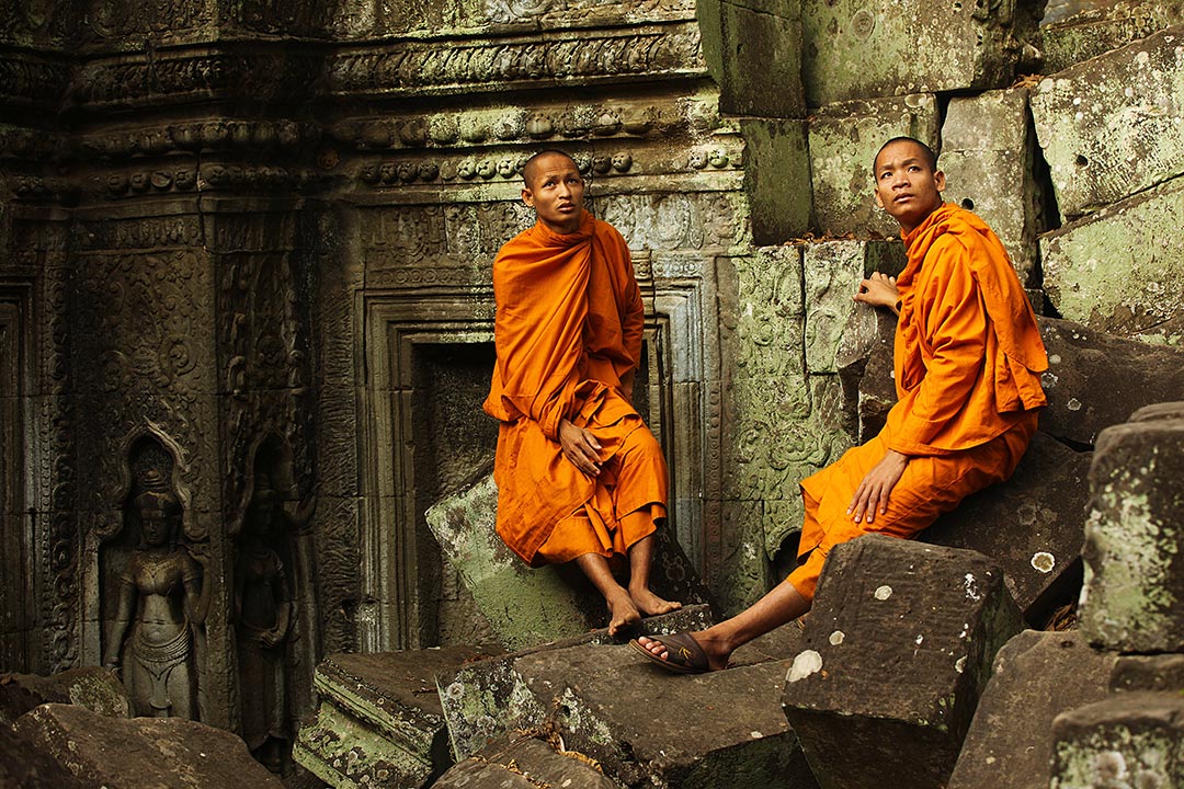 55. Buddist Monks